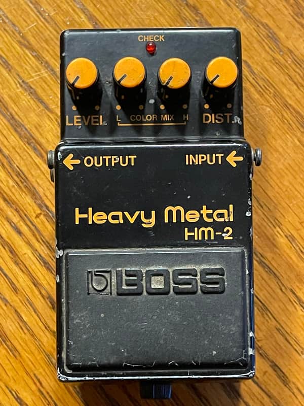 1987 Boss HM-2 Heavy Metal (Black Label) Made in Japan image 1