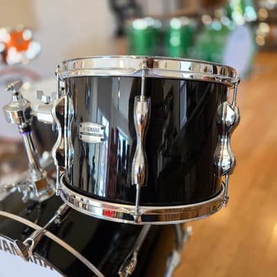 Drum Kits - Yamaha Recording Custom 14x24 9x13 15x16 (Solid Black) image 4