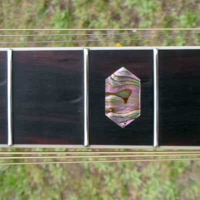 1975 Yairi YW-600 Dreadnought Guitar New Jacaranda Natural+Vintage Flight Case image 21