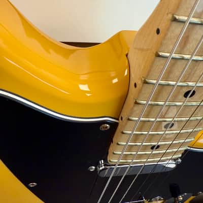 Squier Paranormal Telecaster with Suhr Pickups, Butterscotch Blonde - Pre Owned image 5