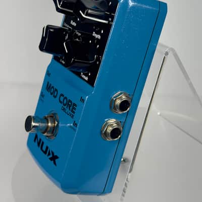 NuX Mod Core Deluxe Multi Effects Pedal 2010s - Blue image 3
