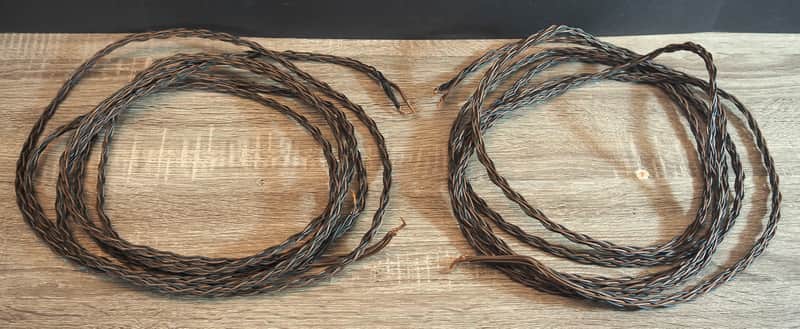 Used Pair (16Foot) Kimber Kable 4PR Home Audio/Stereo Speaker Cables Copper Wire image 1
