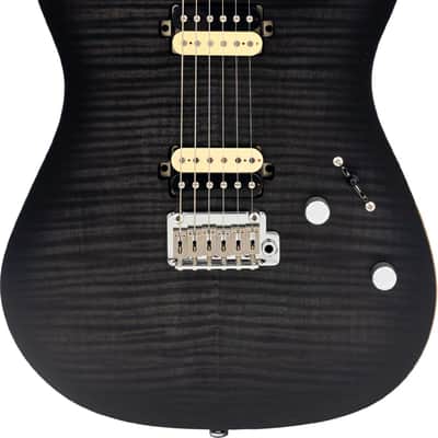 Sire Larry Carlton T7 FM New Gen Electric Guitar - Transparent Black image 1