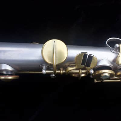 Martin Handcraft Phase III Soprano Sax - 1928 - Silver plated body, gold washed bell, gold plated keywork image 23