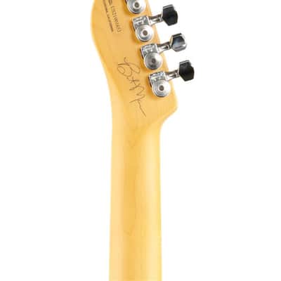 Fender Brent Mason Telecaster Guitar Maple Neck Primer Grey with Case image 7