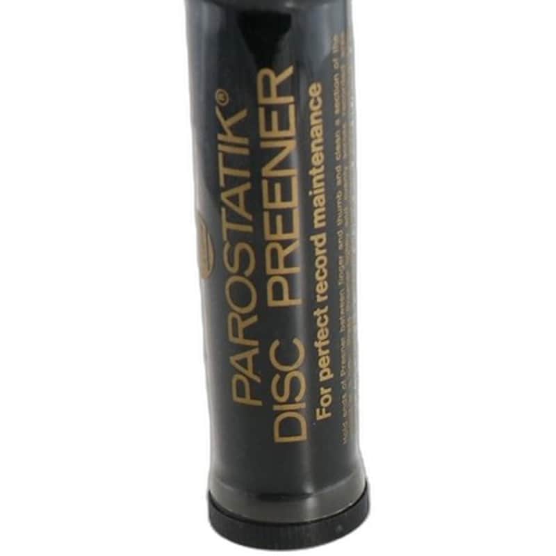 Parostatik Disc Preener Vinyl Record Anti-Static Cleaner Velvet Brush UK image 1