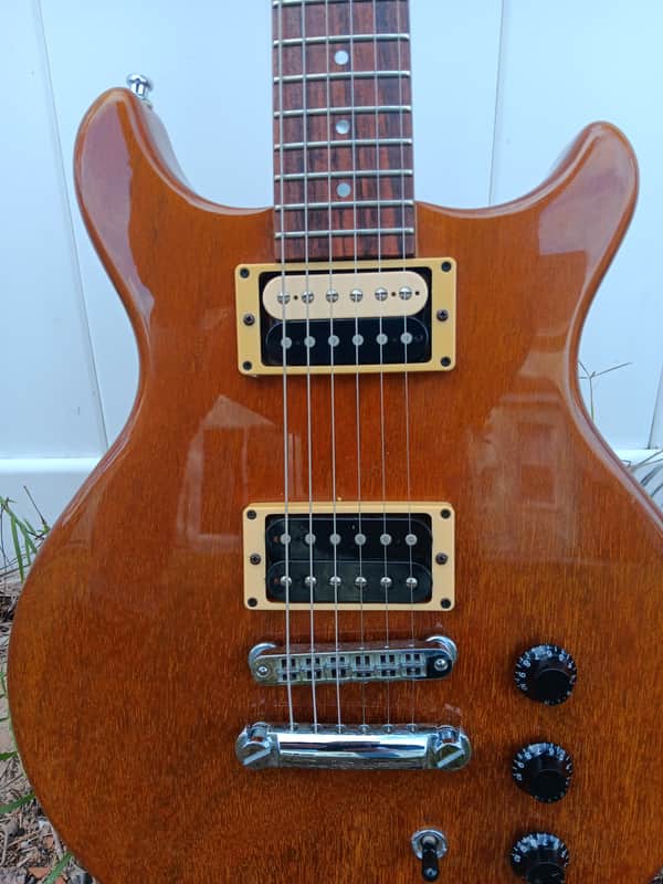 Hamer Special zebra humbucker lp dc electric guitar image 1
