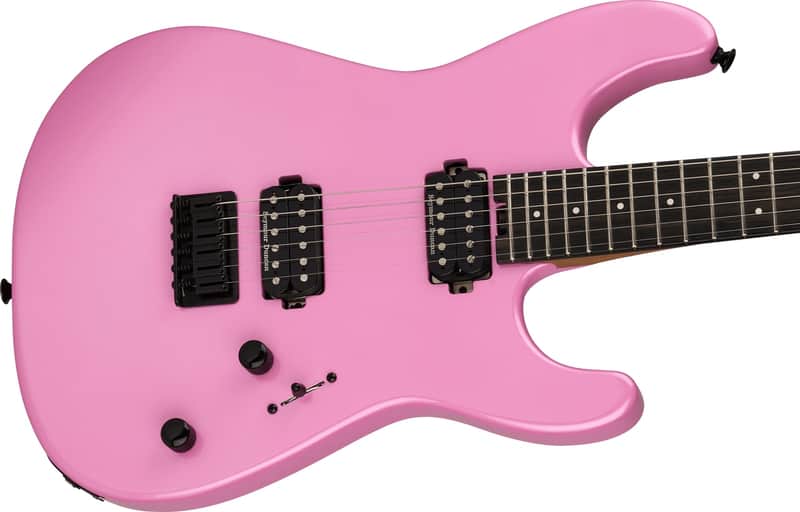 PRE-ORDER! 2025 Charvel Pro-Mod Plus San Dimas Style 1 HH HT Ebony / Platinum Pink image 1
