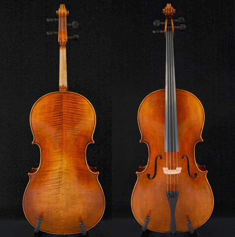 Finely Hand Made 7/8 Cello Stradivari Cello Fantastic Sound No.W-004 image 1