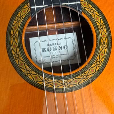 Masaru kohno No. 10 1972 classical guitar image 1