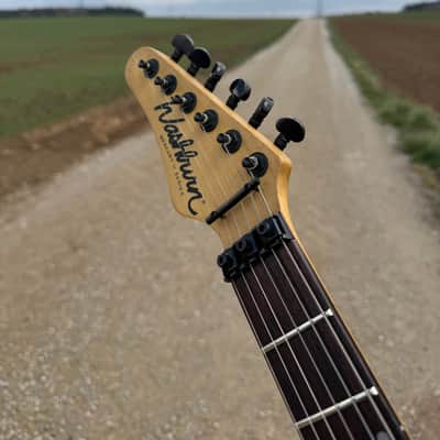 Washburn MG400L Korean Made 90‘s Left handed lefty lh Superstrat floyd rose grover image 20