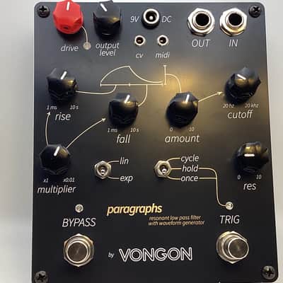 Vongon Paragraphs 2020 - Present - Black image 1