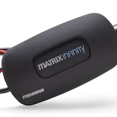 Fishman Matrix Infinity VT Narrow Split Saddle Acoustic Guitar Pickup image 2