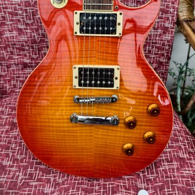 Chitarra elettrica Vintage v100 Anno 2011 Les Paul Wilkinson stile gibson image 2