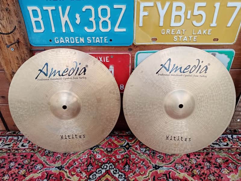 AMEDIA Hitites 14” Hi Hat. Nuovi. image 1