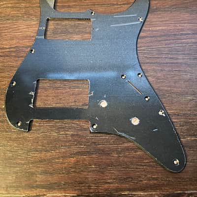 WD Music Black Stratocaster HH Pickguard - (Brand New!) image 2