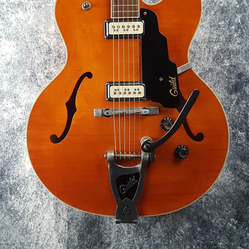 90’s Guild X-160 Tennessee Orange