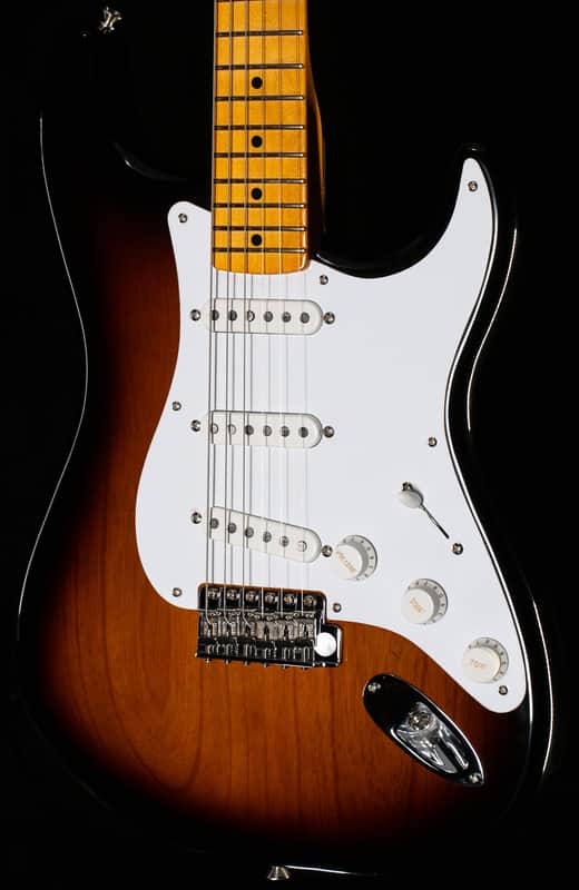 Fender 70th Anniversary American Vintage II 1954 Stratocaster 2-Color Sunburst (906) image 1