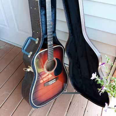 Sigma Guitar by Martin DT-4 Vintage Sunburst 1970's SunBurst image 3