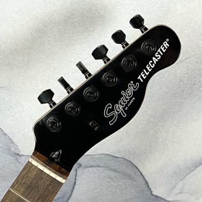 Squier Loaded Telecaster Neck with Black Painted Headstock Face image 1