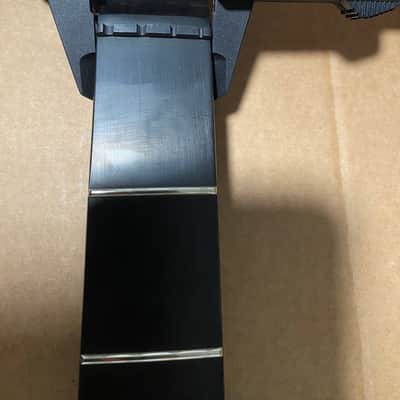 Moses Graphite Jazz Bass Neck Year Unknown  - Matte Black image 13