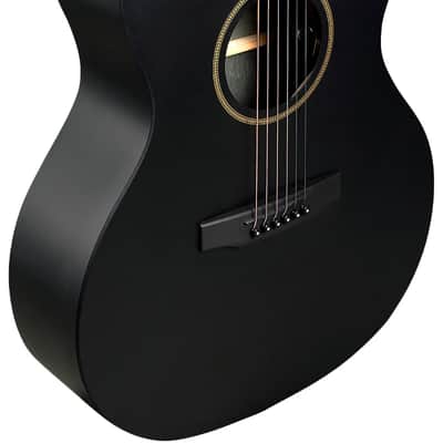 Martin GPC-X1E Grand Performance Acoustic Electric Guitar. HPL Black/Black w/SS image 6