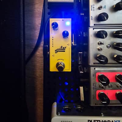 Aguilar DB 599 Bass Compressor 2021 - Present - Yellow/ temple plate image 1