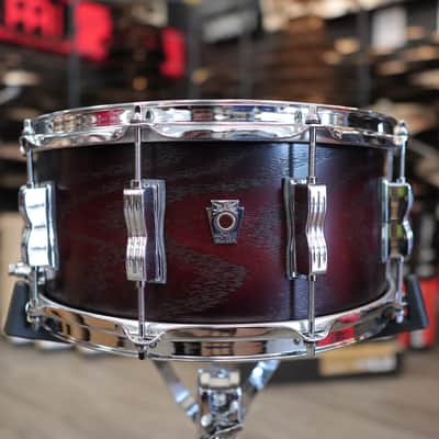 Ludwig Classic Oak 6.5x14" Snare Drum (Brown Burst) image 2
