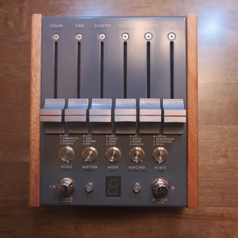 Chase Bliss Audio Automatone Big Time Hybrid Echo 2026 - Present - Grey / Wood image 1