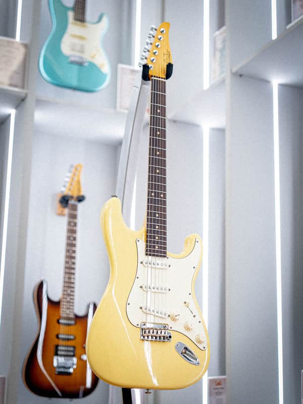 Suhr Classic S Antique SSS Vintage Yellow image 1