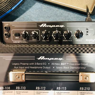 Ampeg RB-110 Rocket Bass 50-Watt 1x10" Bass Combo image 3