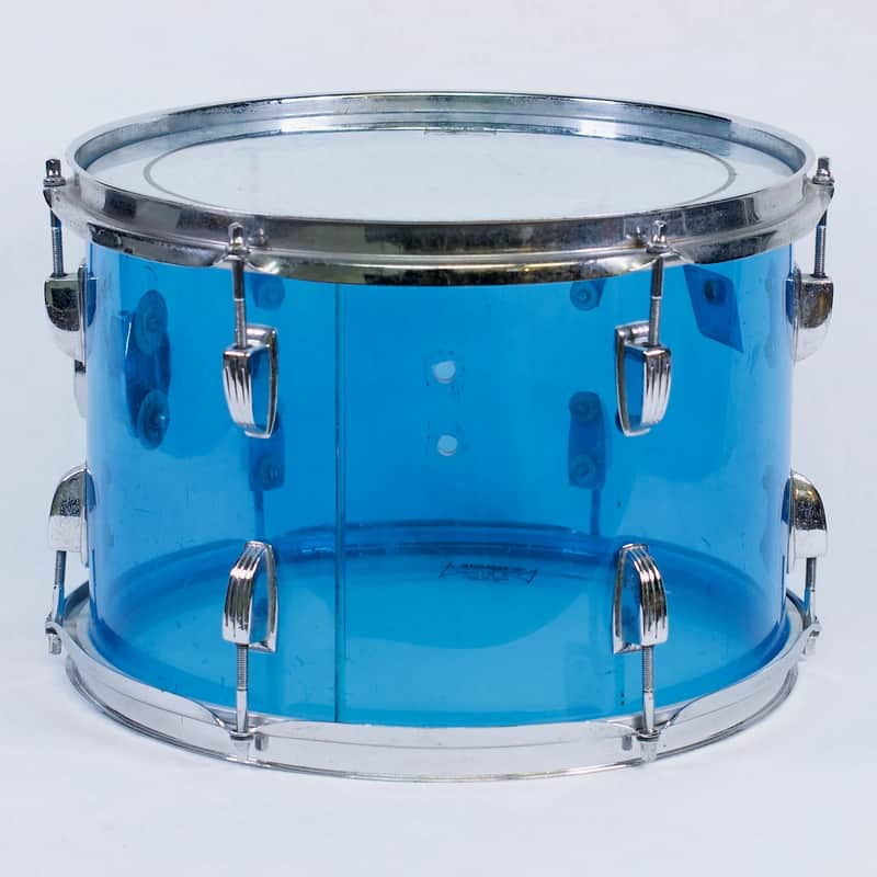 1970s Ludwig Vistalite 9x13" Mounted Tom with Single-Color Finish image 3