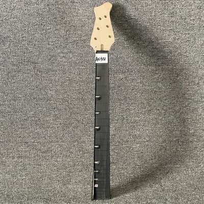 Unfinished Maple Guitar Neck with Rosewood Fingerboard, No Frets image 1