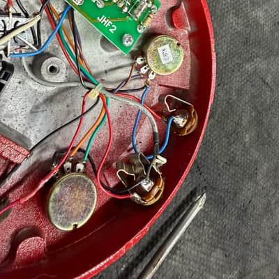 Dunlop JHF2 Jimi Hendrix Signature Fuzz Face In Box NKT 275 1990