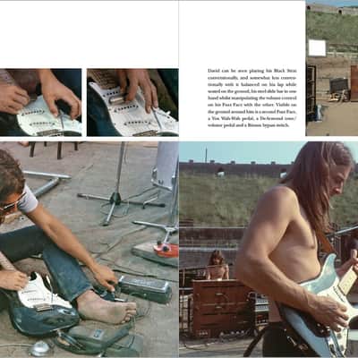 Pink Floyd The Black Strat A History of David Gilmour's Black Fender Stratocaster 1st Ed +FREE BONUS image 4