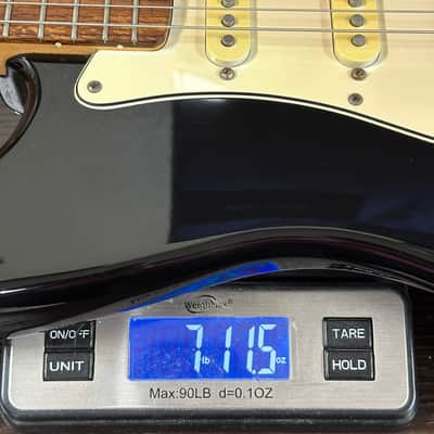 Used Squier Stratocaster HSS Black w/case TSU25011 image 19