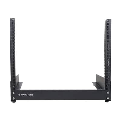 ST2PF-8LW | 8U 2-Post Desktop Open-Frame Rack, for Audio/Video, Network Switches, Routers, Patch Panels image 2