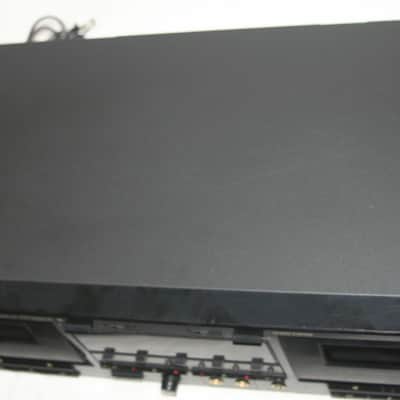 Pioneer Stereo Double Cassette Tape Deck CT-W801R Song Search Dual Recording Mic Inputs New Belts G image 8