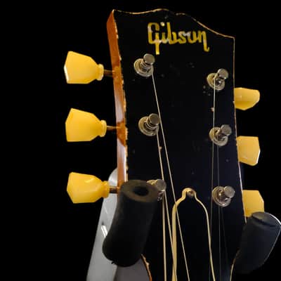 Mint Gibson Custom 1959 Les Paul Standard Reissue Electric Guitar - Murphy Lab Ultra Heavy Aged Lemon Burst image 12
