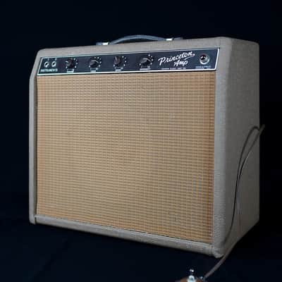Fender Princeton 6G2 Brownface 12-Watt 1x10" Guitar Combo 1961 - 1963 - Brown image 1