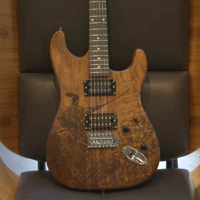 Samurai In the Garden - Handcrafted Electric Guitar- Dead End Guitar image 9