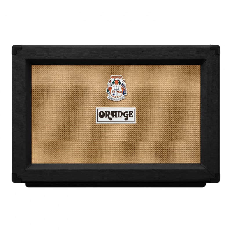 Orange UK PPC212 2x12" Closed-Back Cabinet, Celestion Vintage 30 Speakers, 16 Ohm, 120 Watts, Black image 1