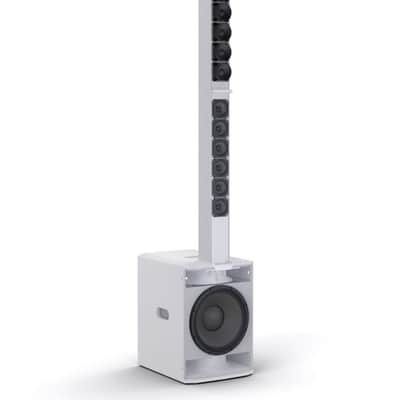 LD Systems Maui 28 G3 W Compact Cardioid Column PA System With DSP 2060W (White) image 11