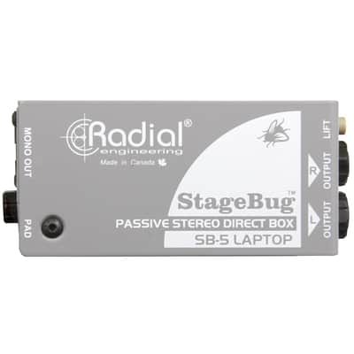 Radial StageBug SB-5 Laptop Direct Box image 1