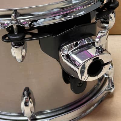 Pearl Export Series 12"x8" Rack Tom – Brushed Steel Finish – Brand New (No Box) image 4