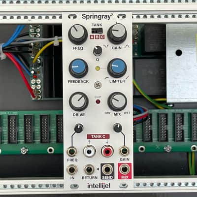 Intellijel Springray 2 Spring Reverb eurorack Synth Module 2018 - Present - White image 1