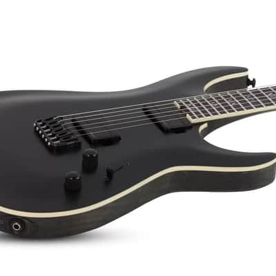 Schecter C-1 SLS Evil Twin Satin Black image 3