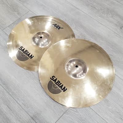 Sabian 16" AAX X-Plosion Hi-Hat Cymbals (Pair) (Uber-Rare & Near Mint!) image 2