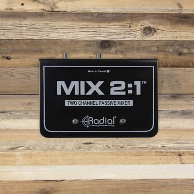 Open Box Radial Engineering MIX 2:1 2-Channel Passive Mixer image 1