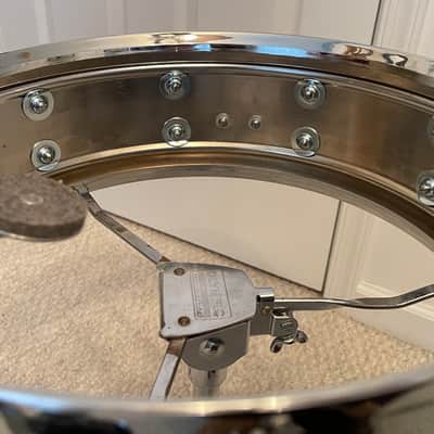 Rogers 7-Line DynaSonic 5x14 snare drum w/NEW B&B lugs SN1789 image 6